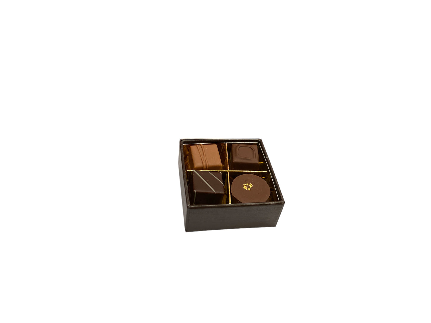 T0 - Coffret Assortiment de 4 chocolats environ 40 g