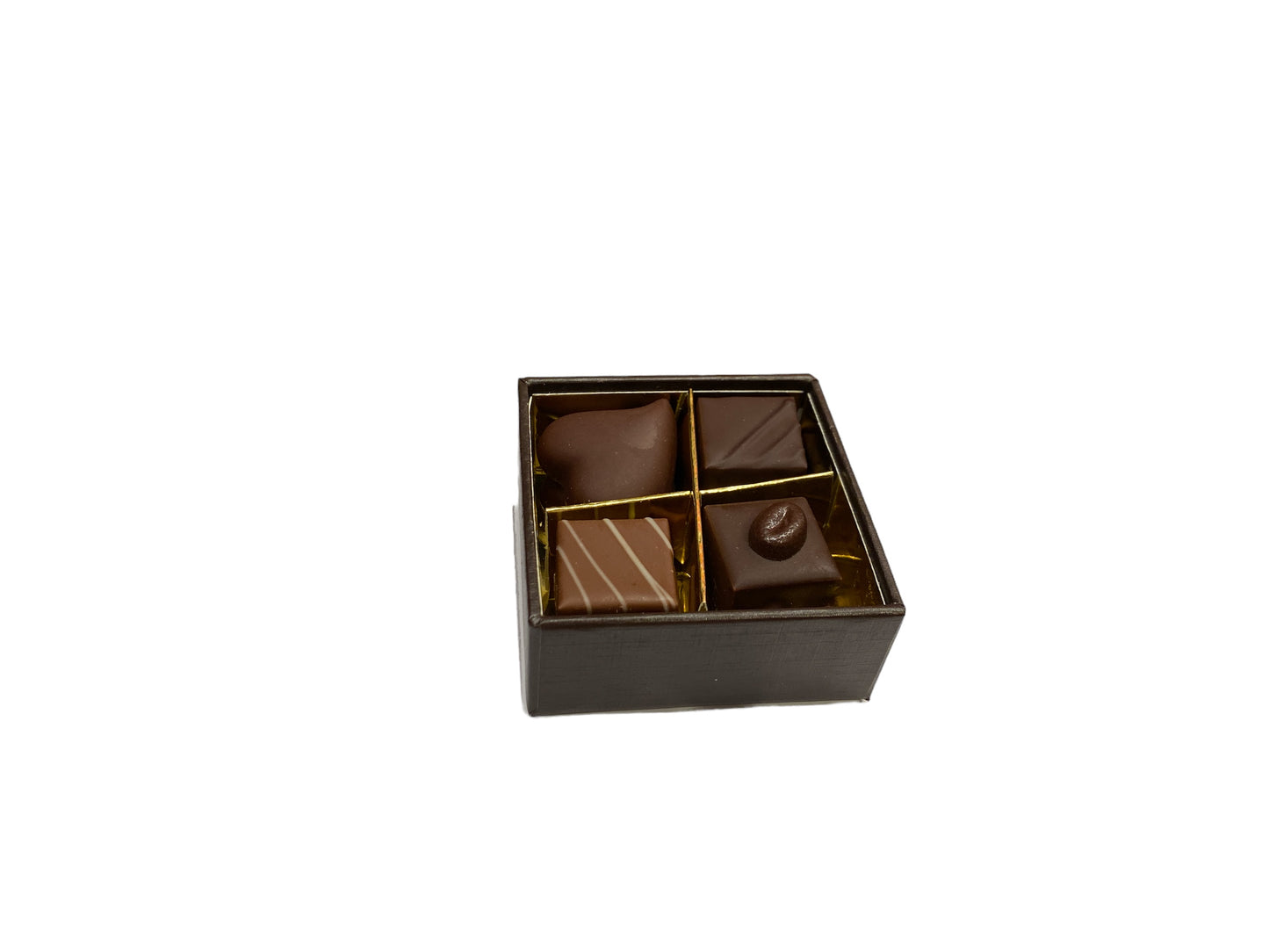 T0 - Coffret Assortiment de 4 chocolats environ 40 g