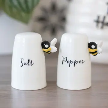 Set sel et poivre abeille