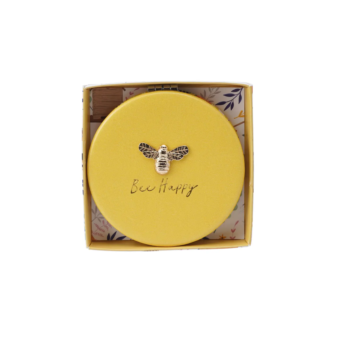 Miroir compact  « Bee Happy »